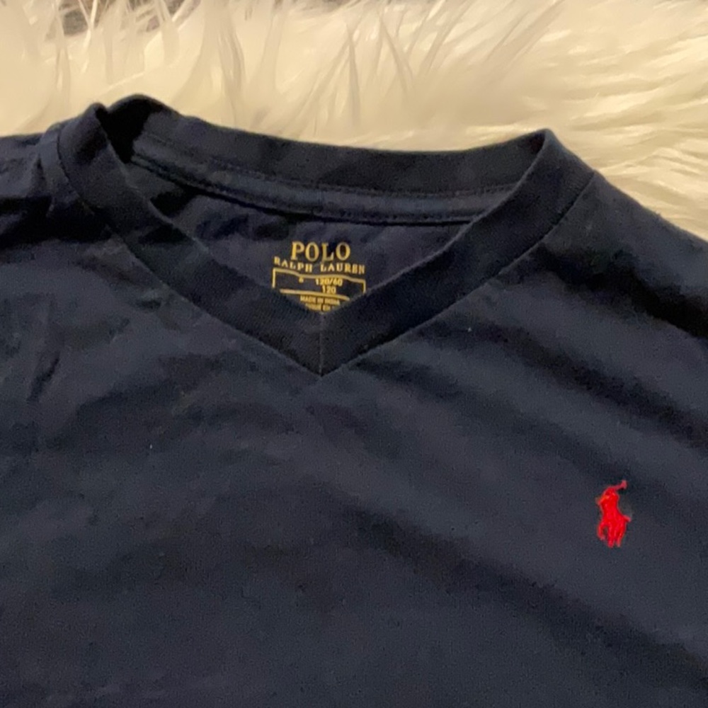 Polo by Ralph Lauren Blue and Red Classic Polos - Picture 2 of 3
